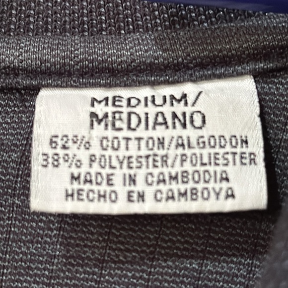 ME Sport black and gray short sleeve golf polo size medium - Picture 3 of 6